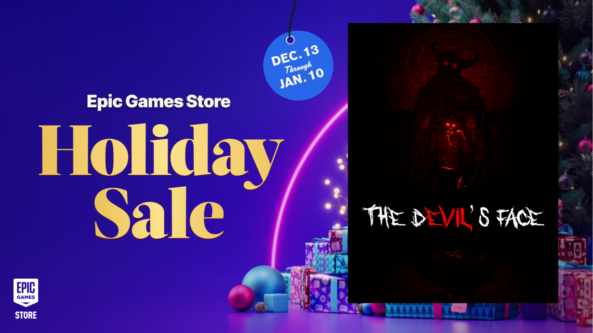 The Devil’s Face Now On Sale at Epic Games Store!